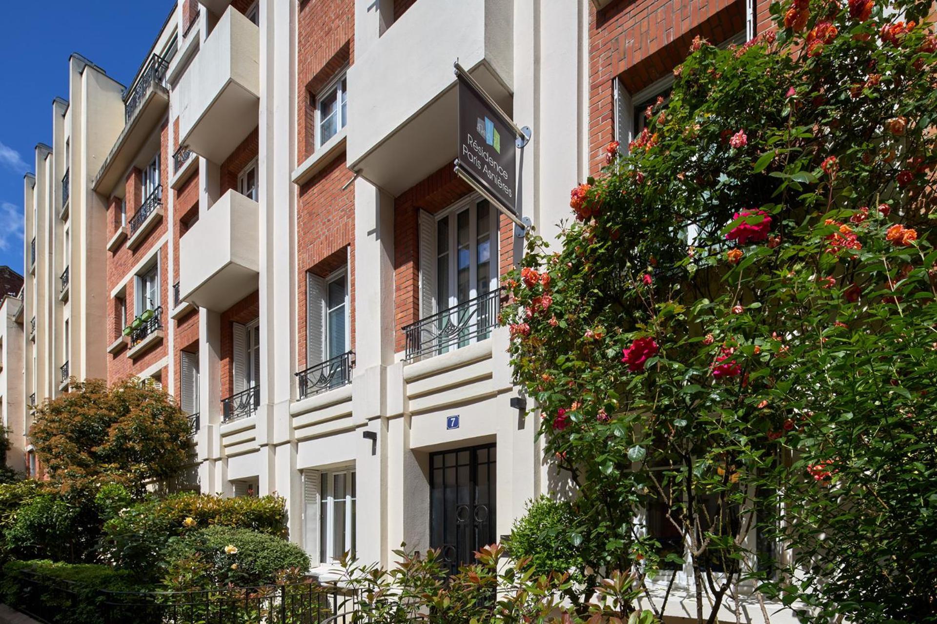 Hotel Residence Paris Asnieres Exterior foto