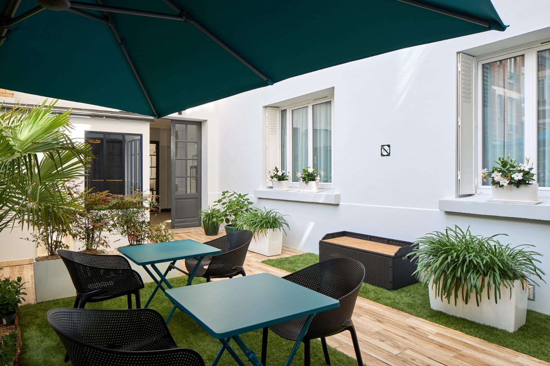 Hotel Residence Paris Asnieres Exterior foto