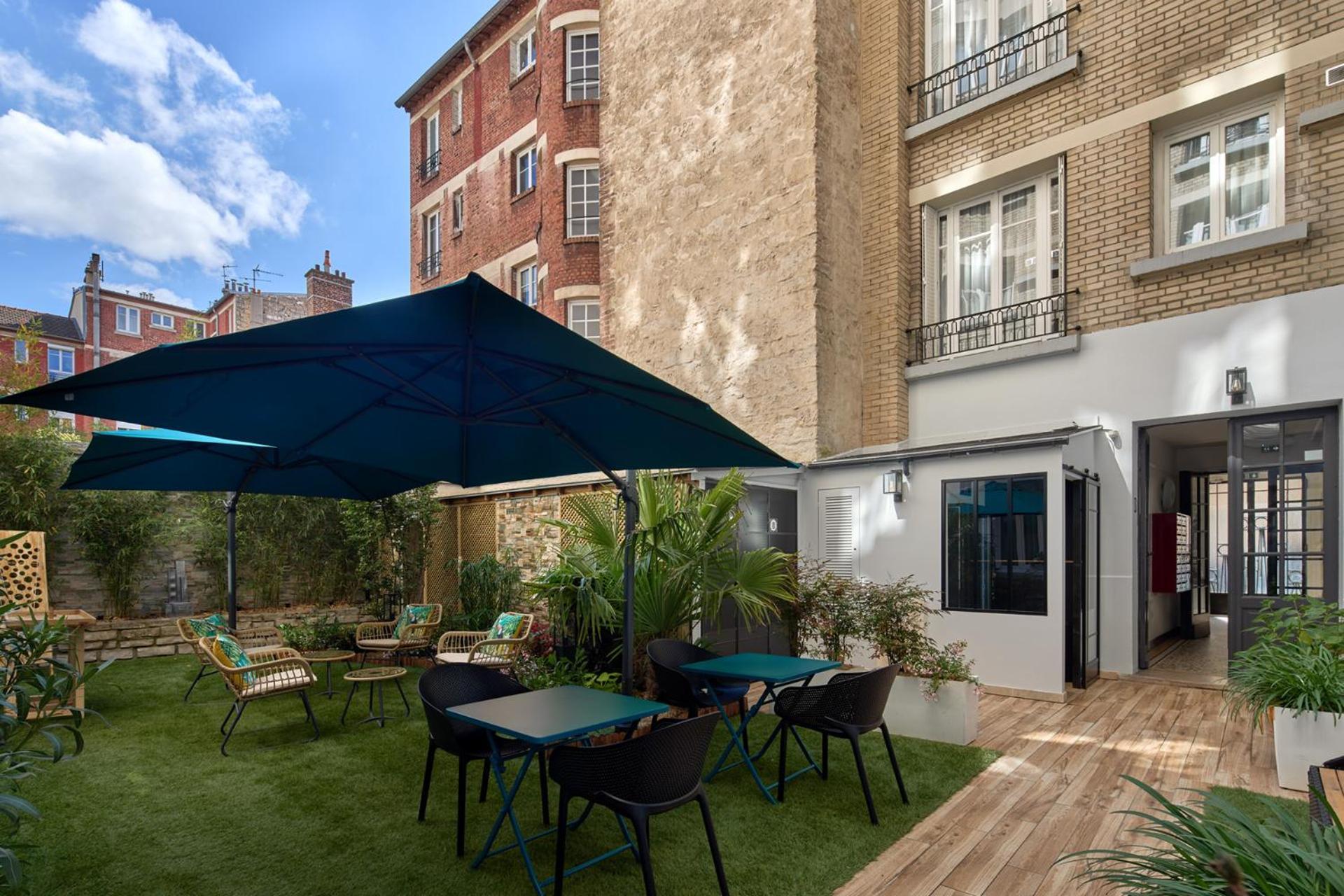 Hotel Residence Paris Asnieres Exterior foto