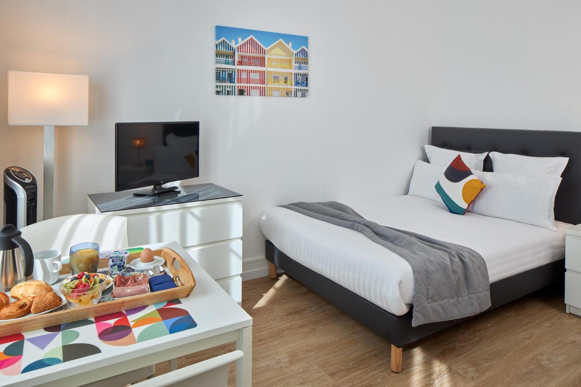 Hotel Residence Paris Asnieres Exterior foto
